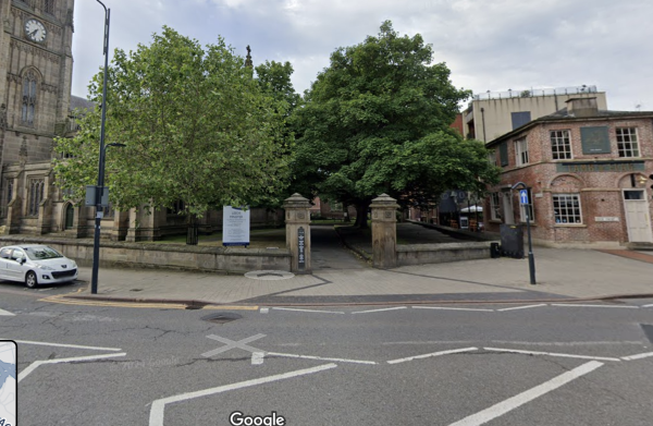 Parking on Leeds Minster, LS2