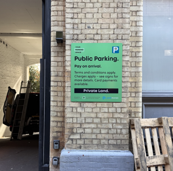 Parking on Great Sutton St, EC1V