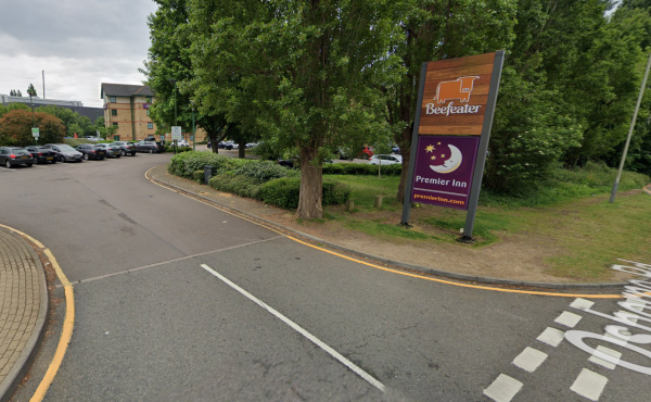 Parking on Premier Inn Luton Brache, LU1