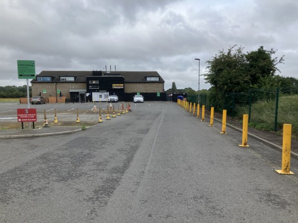 Parking on Foots Cray Rugby Sports And Athletic Club, SE9