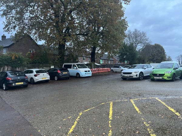 Parking on Pinewood Playing Fields, B37