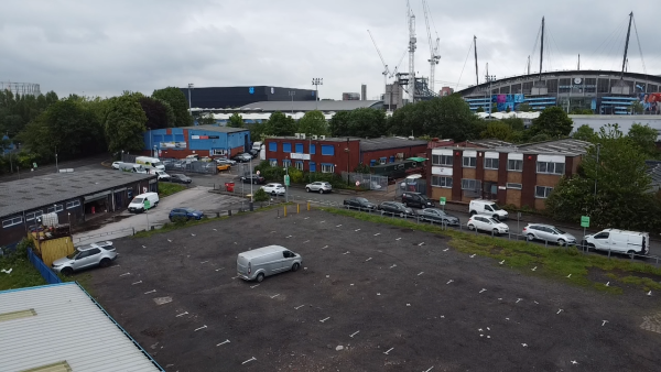 Parking on CO OP Live car park, M11