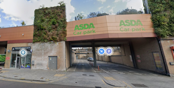 Parking at Asda Barking, IG11