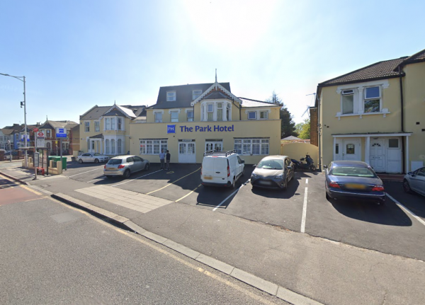 Parking at The Park Hotel, IG1